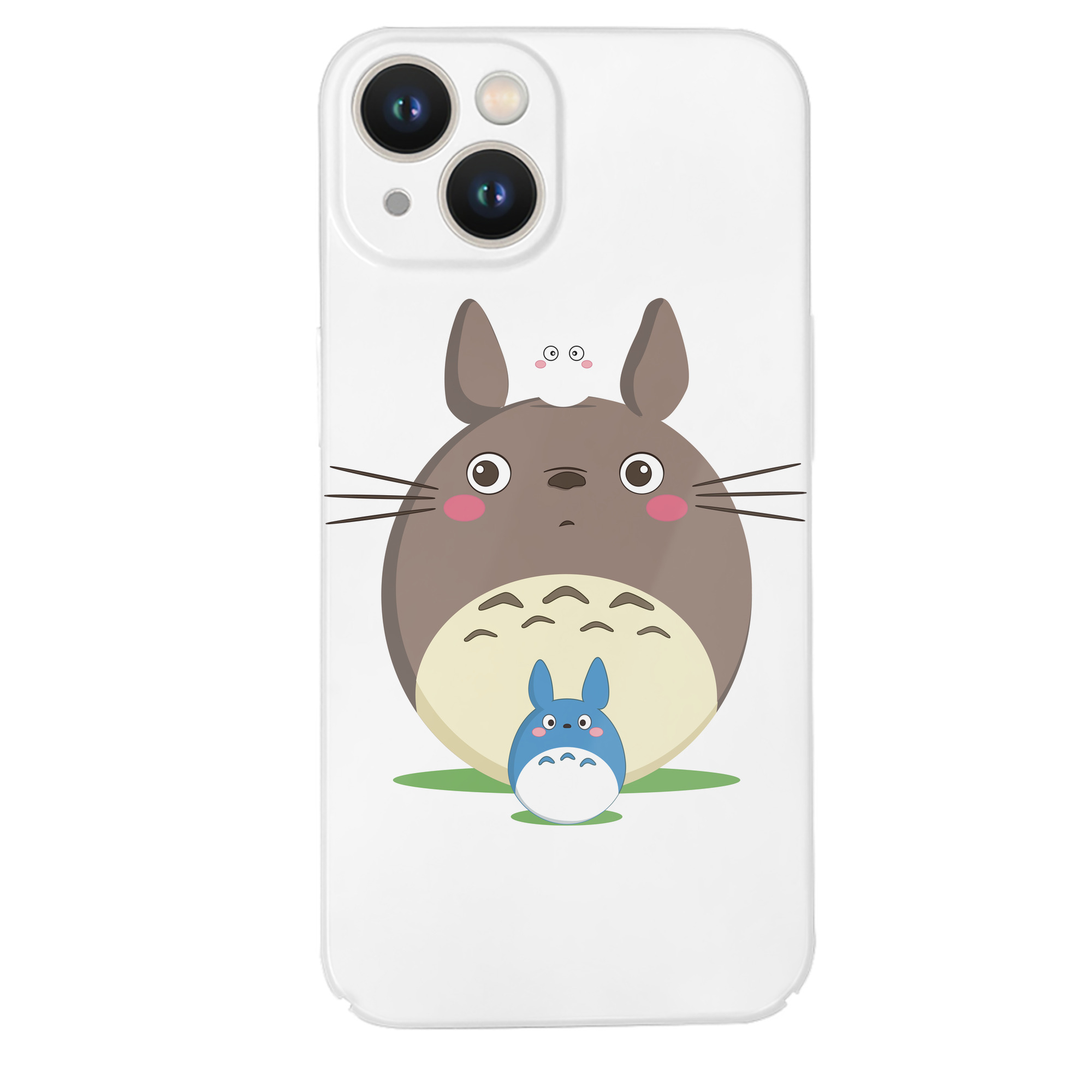 （画像用） となりのトトロ 草壁メイ 草壁サツキ My Neighbor Totoro Satsuki Kusakabe Mei Kusakabe 【iPhone 14シリーズ対応】ハードケース